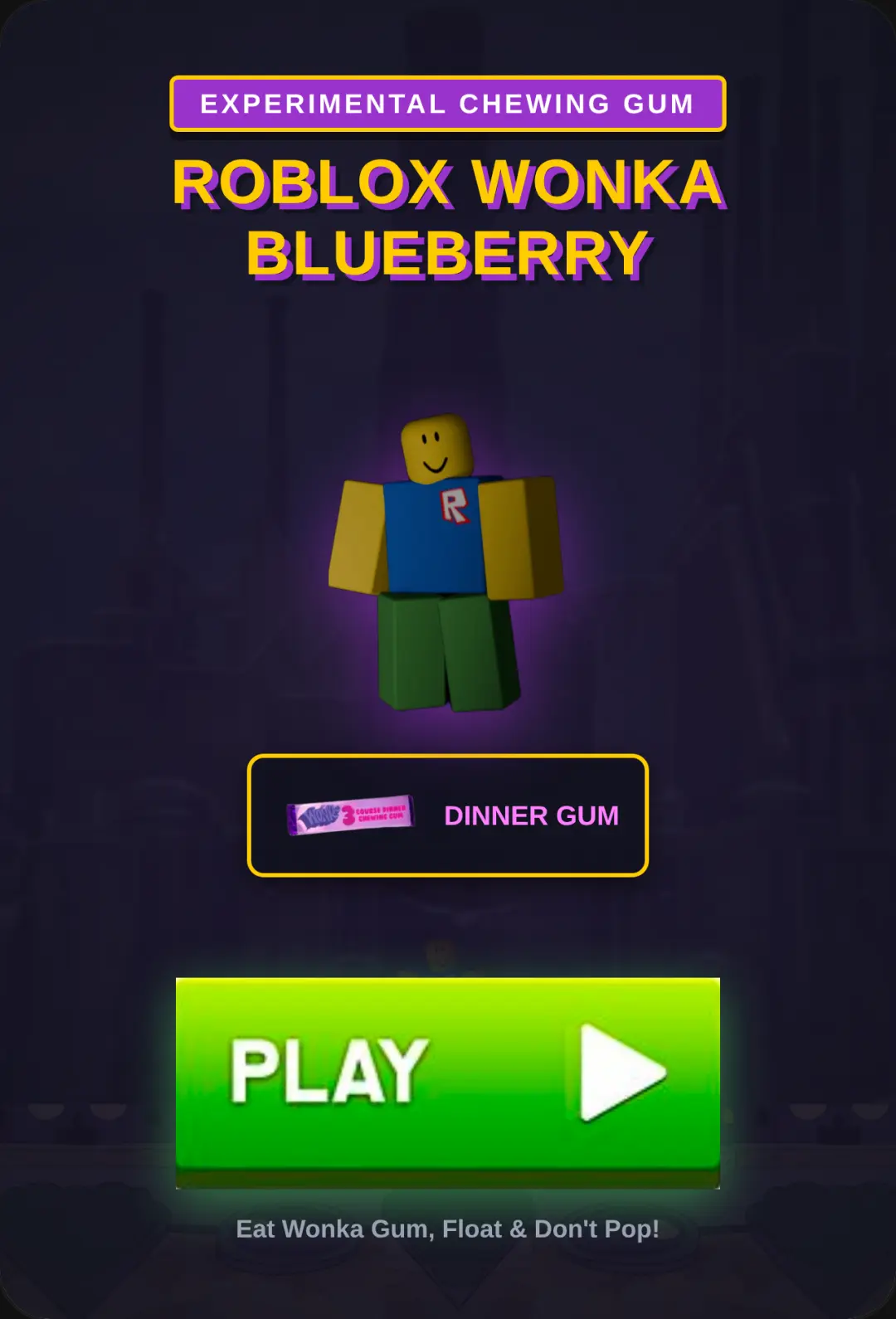 Roblox Wonka Blueberry Inflation cover