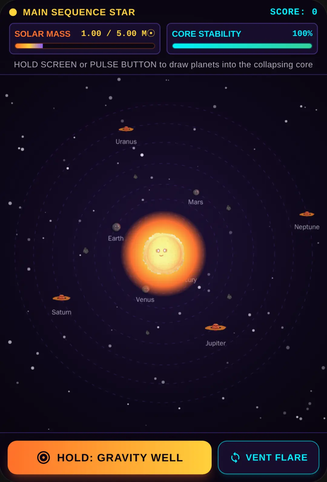 Solar Collapse: Black Hole Simulator cover