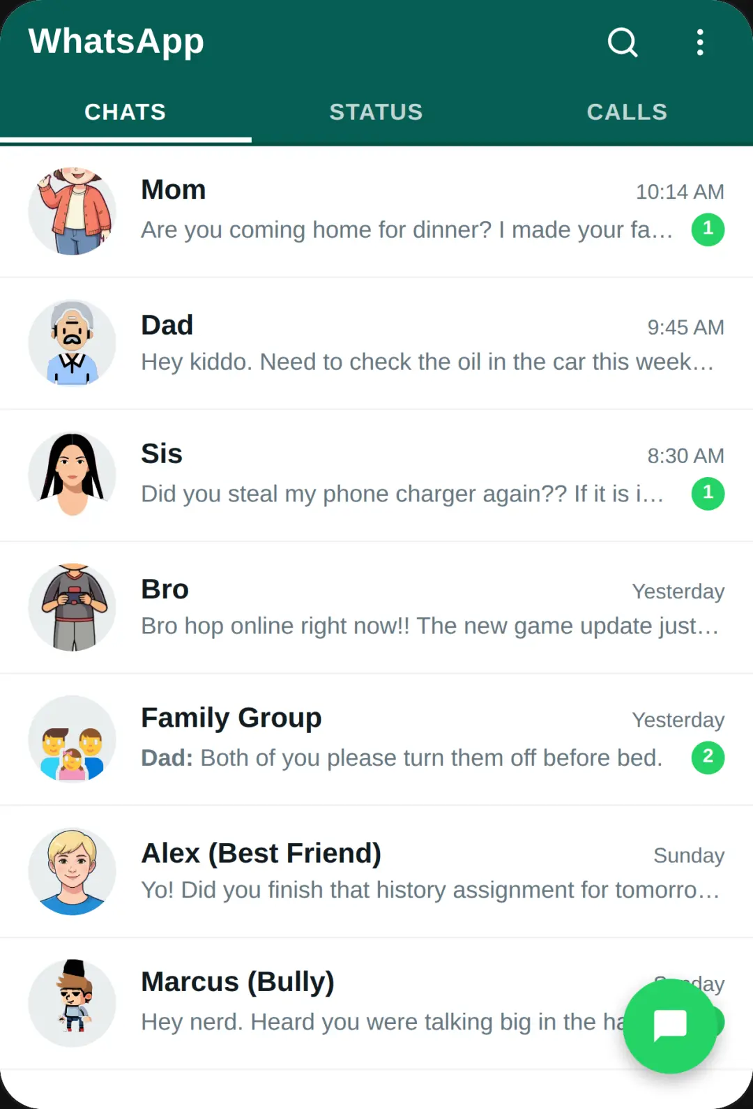 WhatsApp Chat Simulator cover