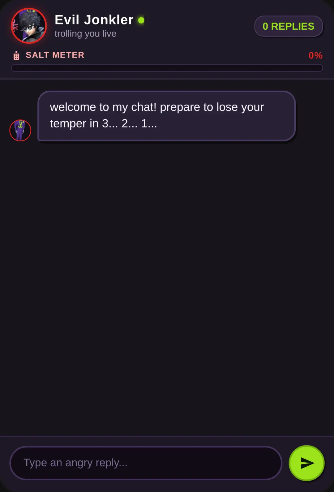Evil Jonkler Ragebait Chat cover