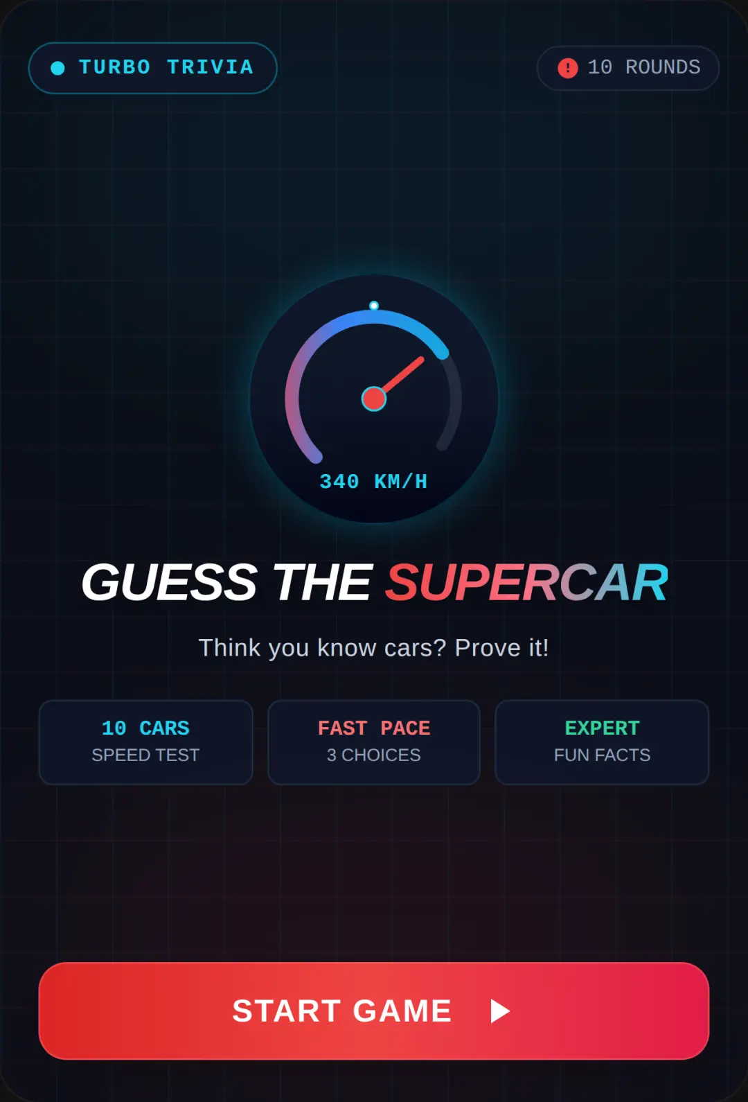 Guess the Supercar cover