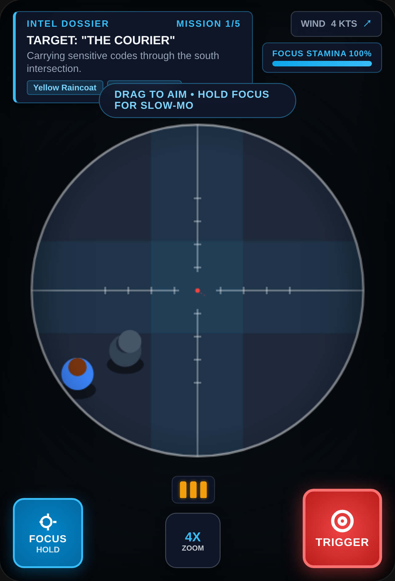 Rooftop Getaway Sniper cover
