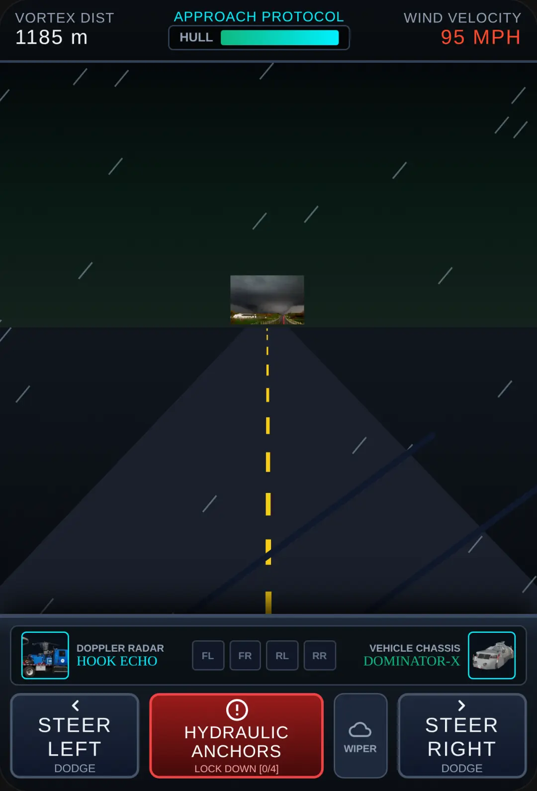 Tornado Intercept Vehicle cover