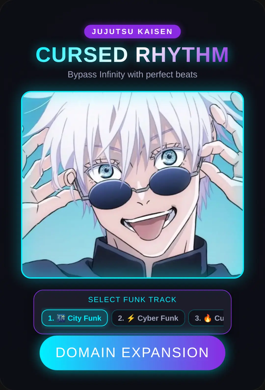 Jujutsu Kaisen: Cursed Rhythm stay mad cover