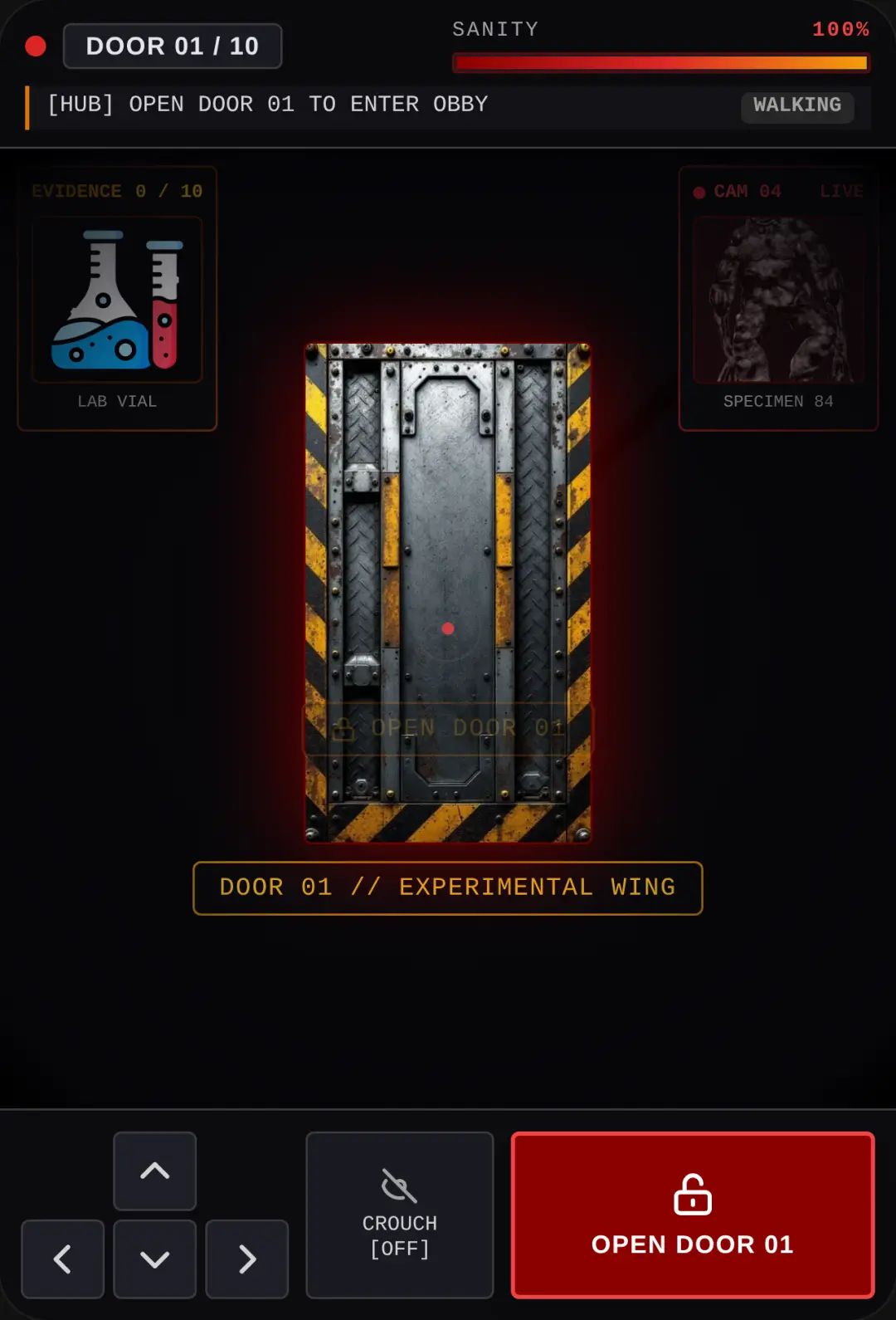 DOORS OF THE ABYSS: EXPERIMENT 84 cover