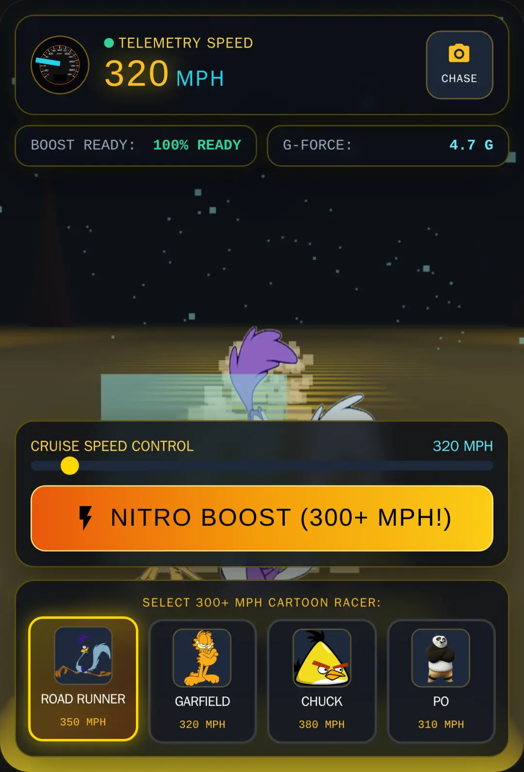 Cartoon 300+ MPH Speed Simulation cover