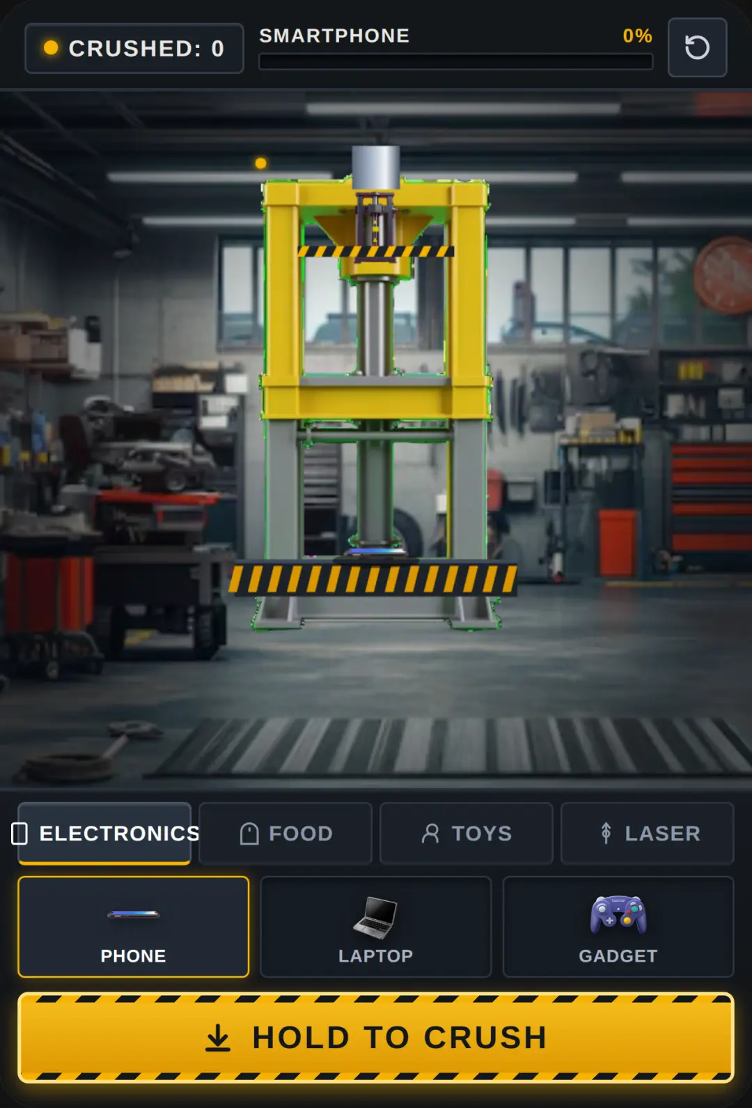 Hydraulic Press Simulator cover