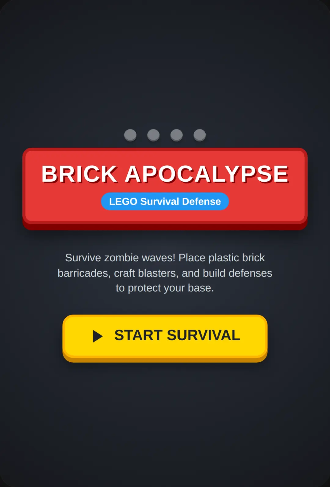 Brick Apocalypse: Zombie Survival cover