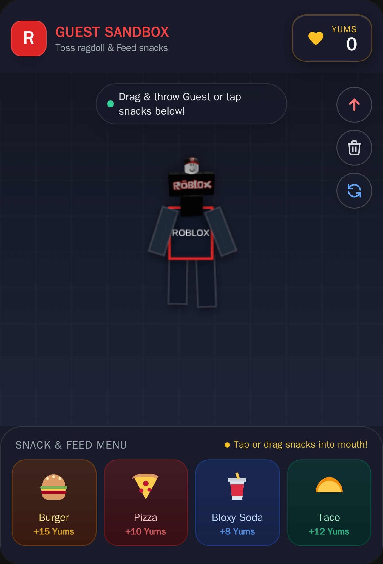 Roblox Guest Ragdoll Sandbox cover