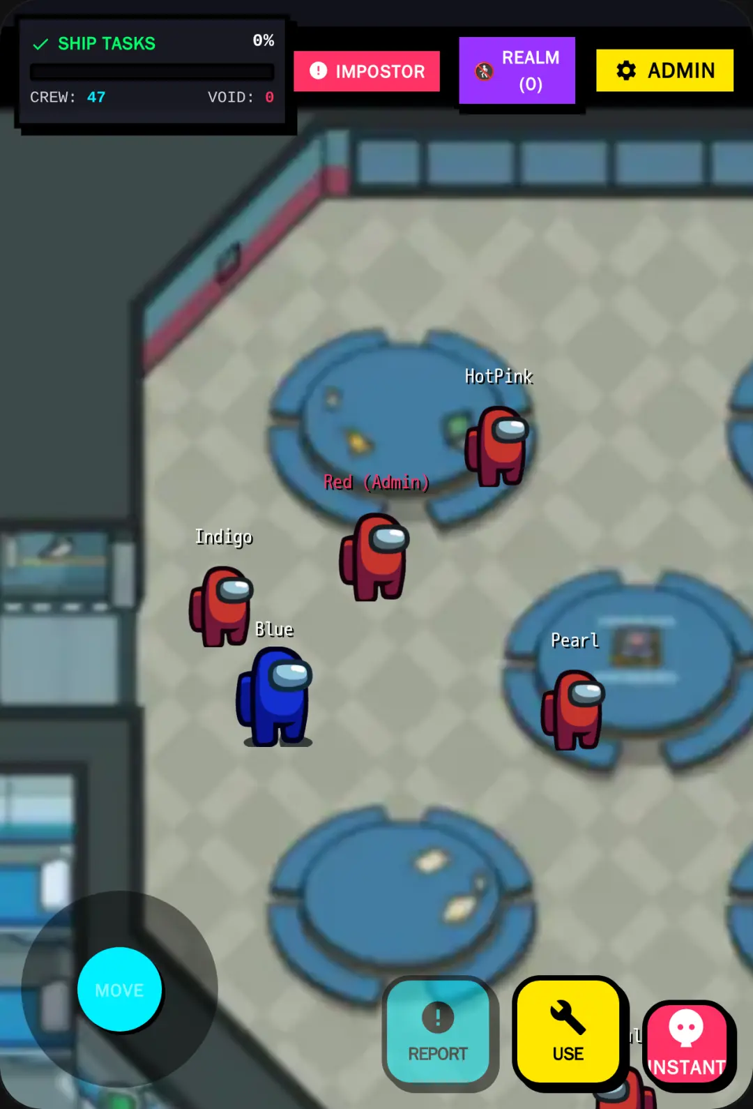 Among Us: Admin Chaos & Banned Realm