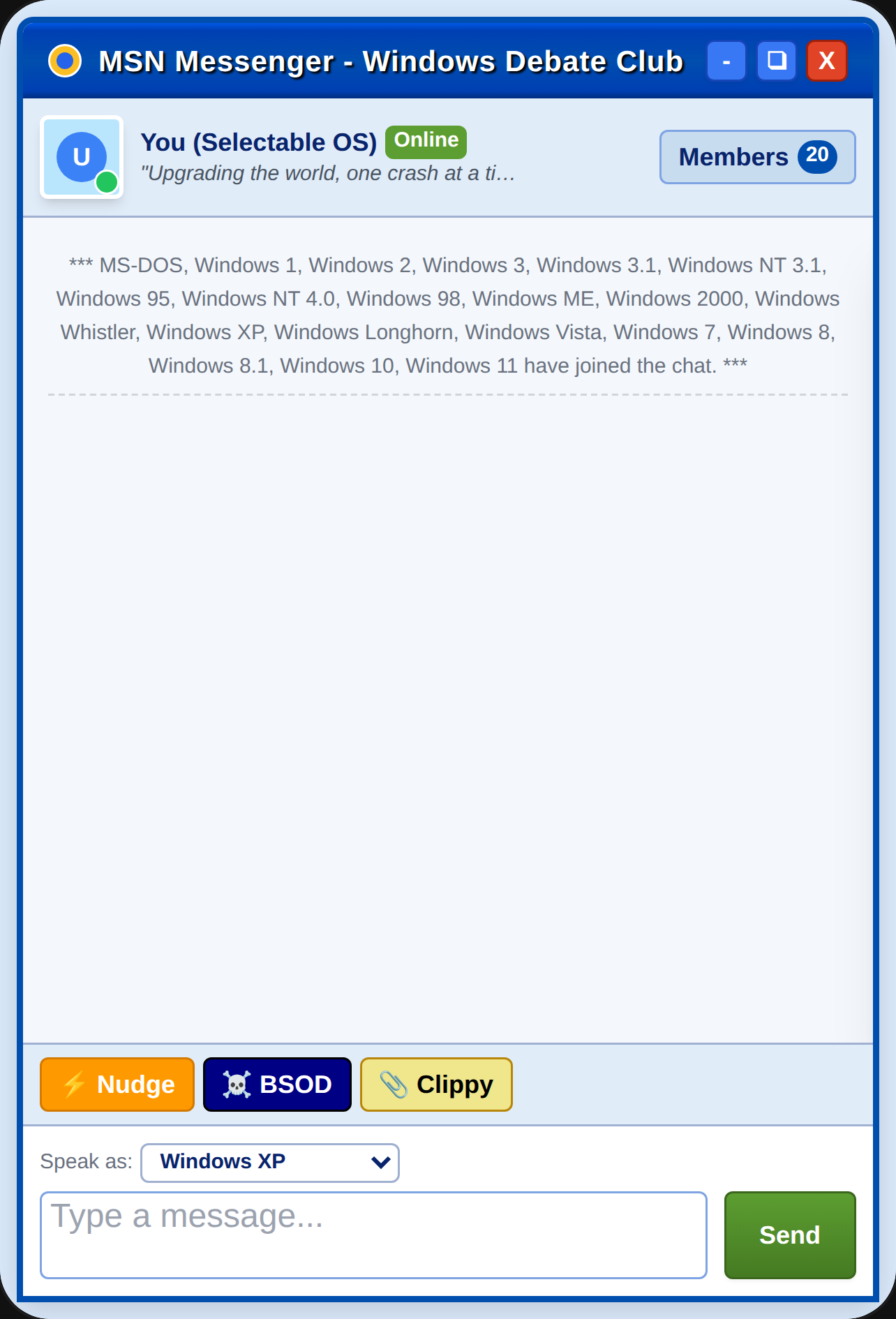 Windows Group Chat cover