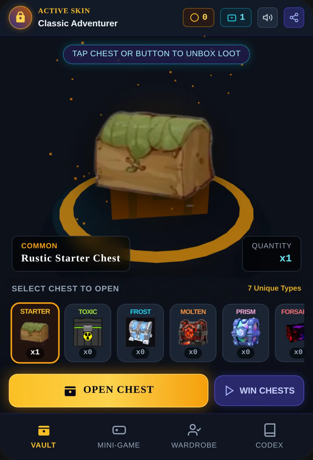 Vault of Legends: 3D Chest Quest cover