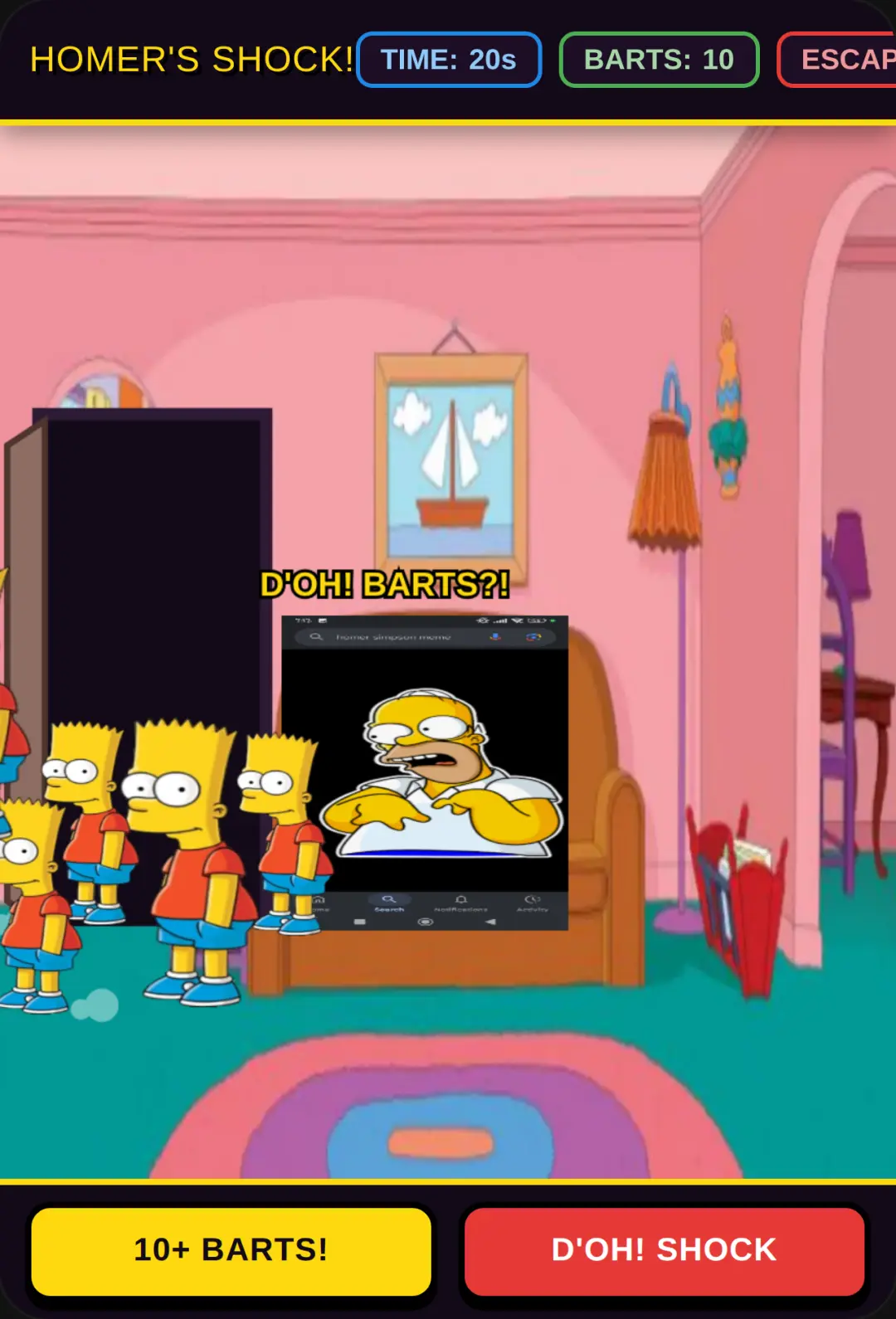 Homer Let the Barts Out cover