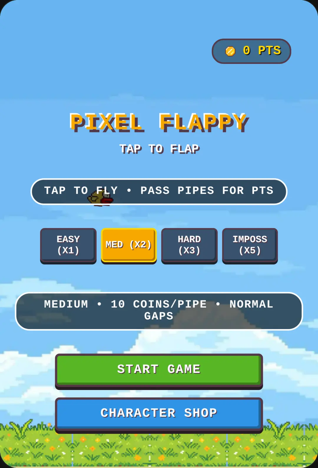 Pixel Flappy Bird cover