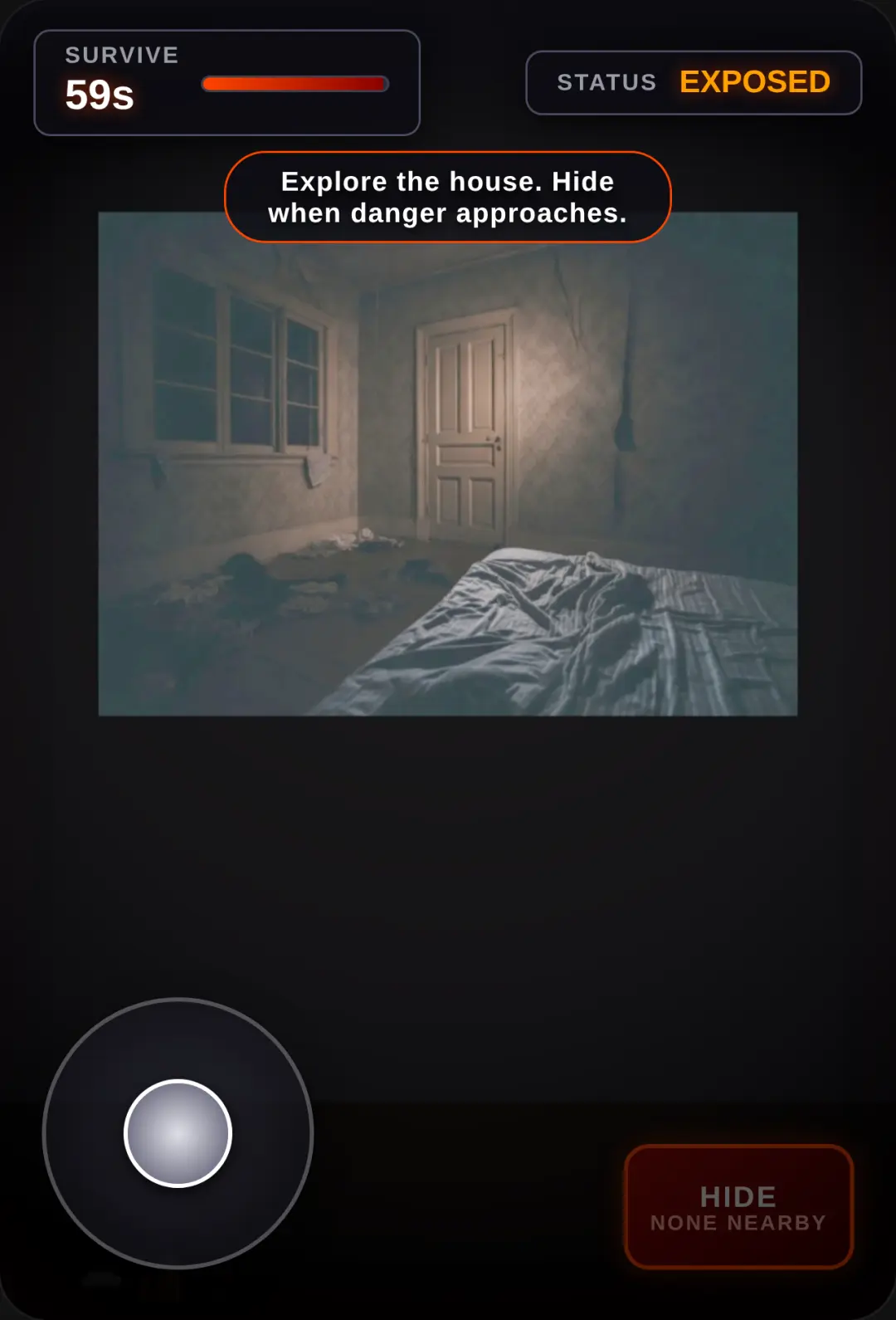 just hide please cover