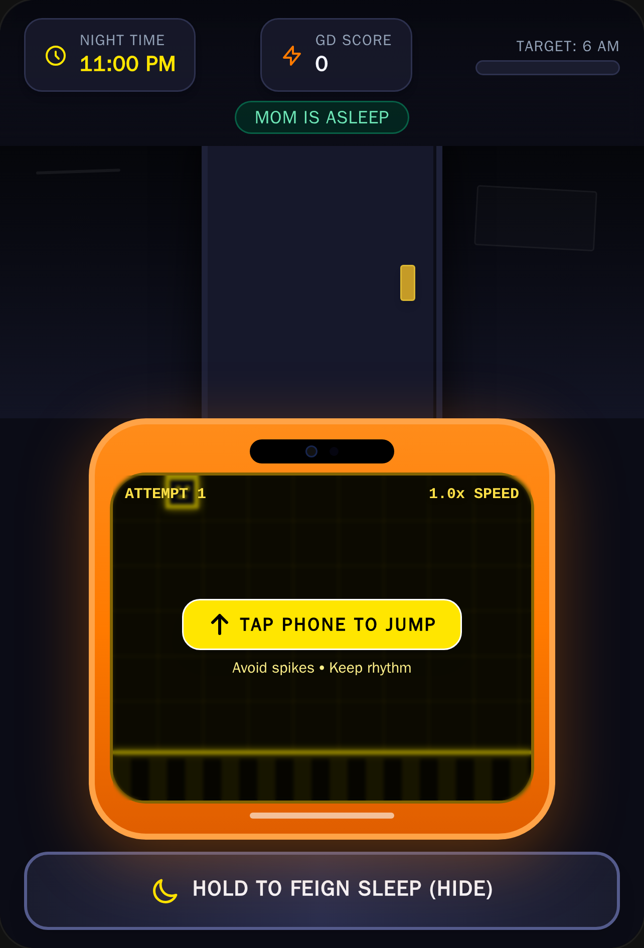 Don't Get Caught! Late Night Phone Sneak cover