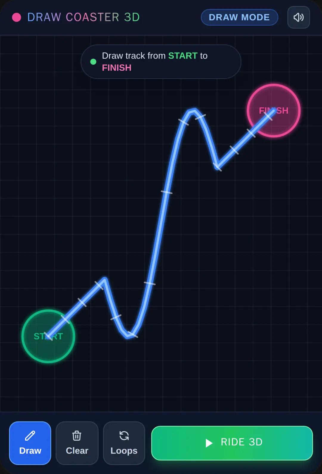 Draw Coaster 3D