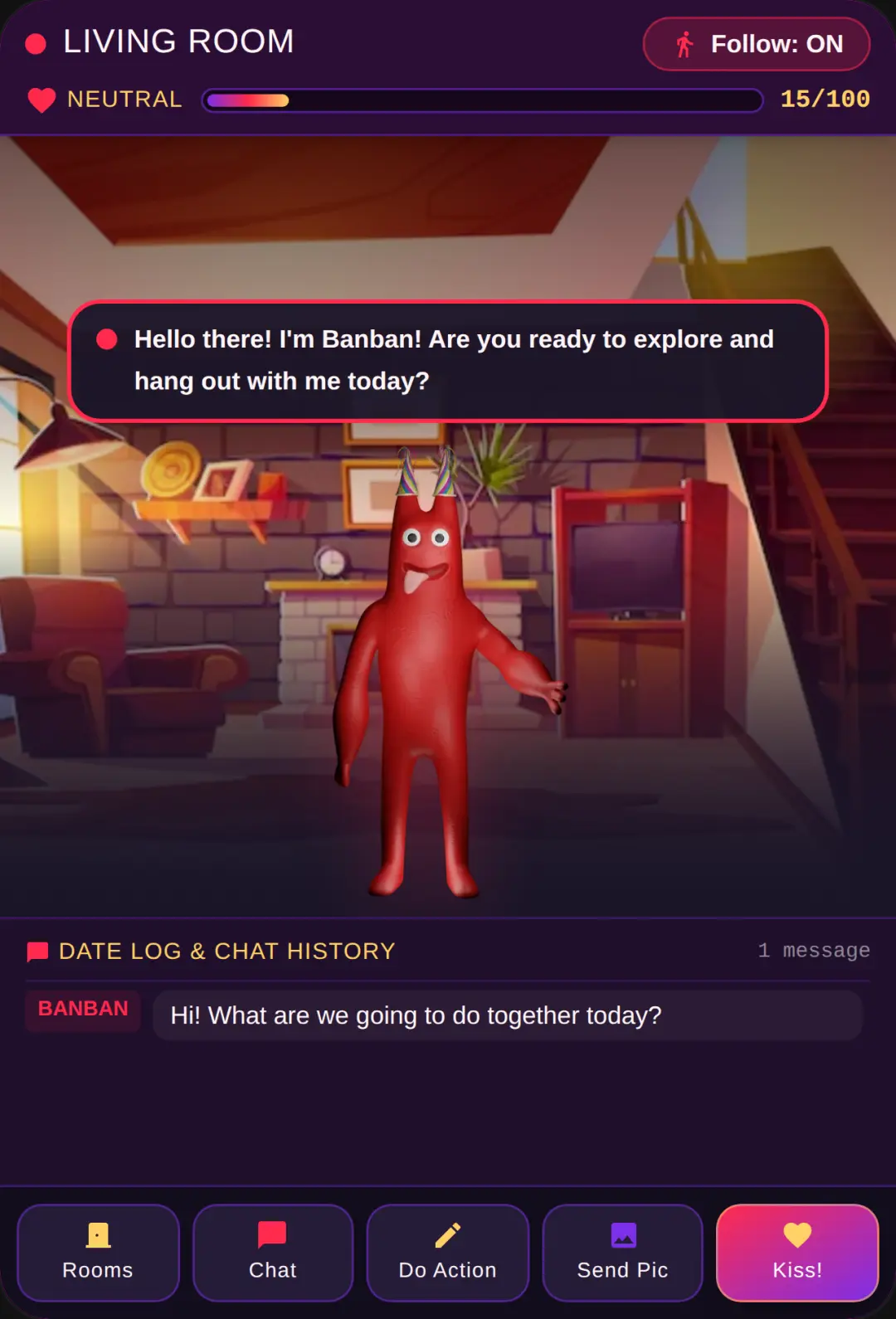 Banban Room Dating Sim cover