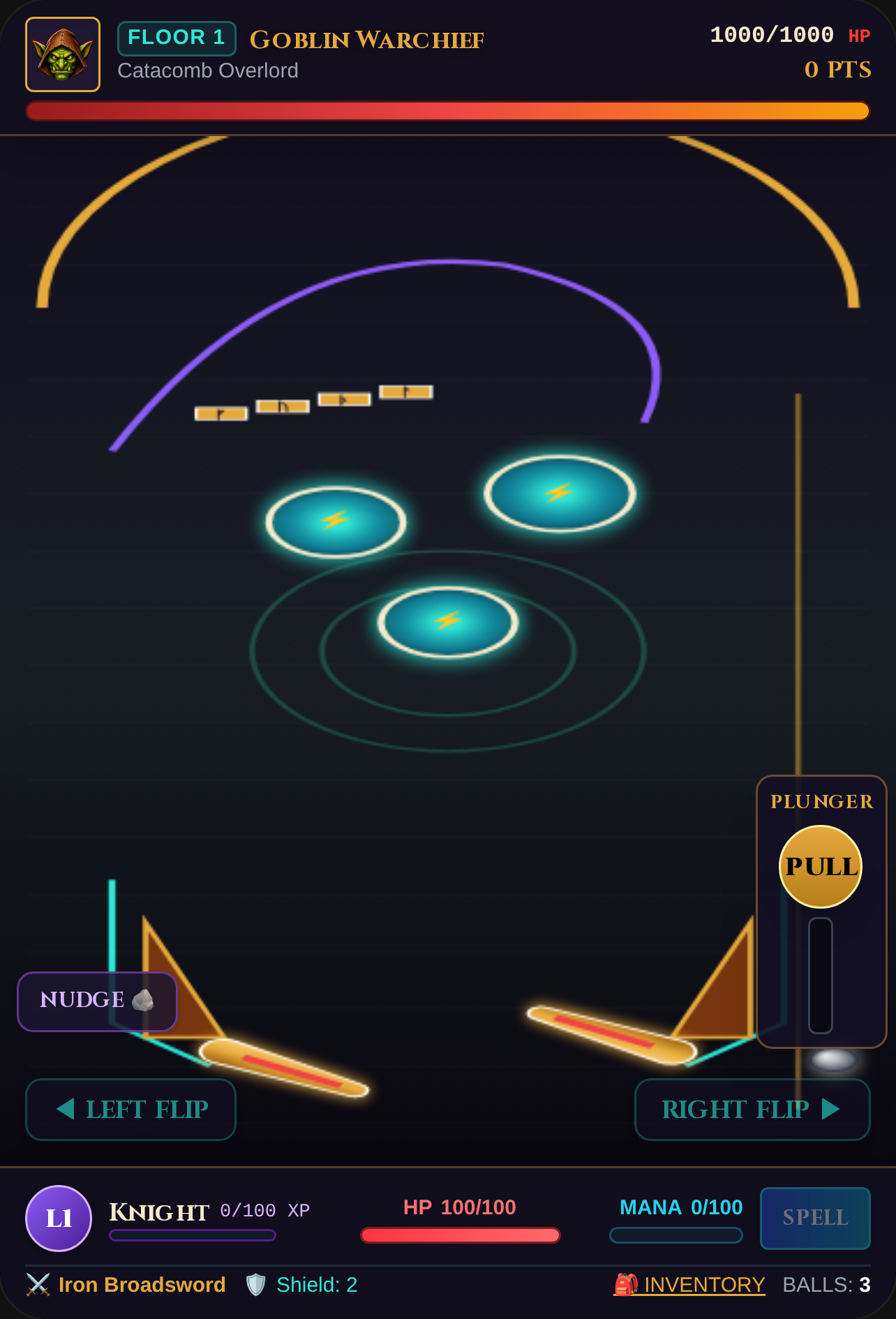 Arcane Pinball RPG: Dungeon Quest cover