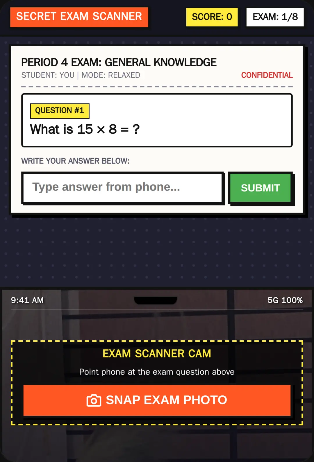 Cheat Exam Simulator cover