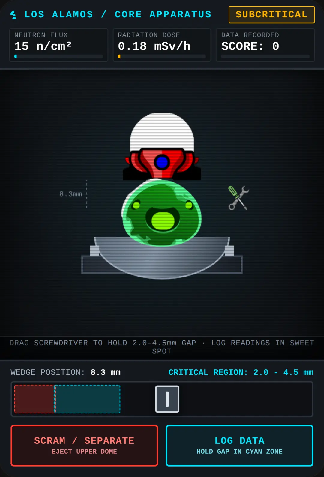 Demon Core - Criticality Experiment cover