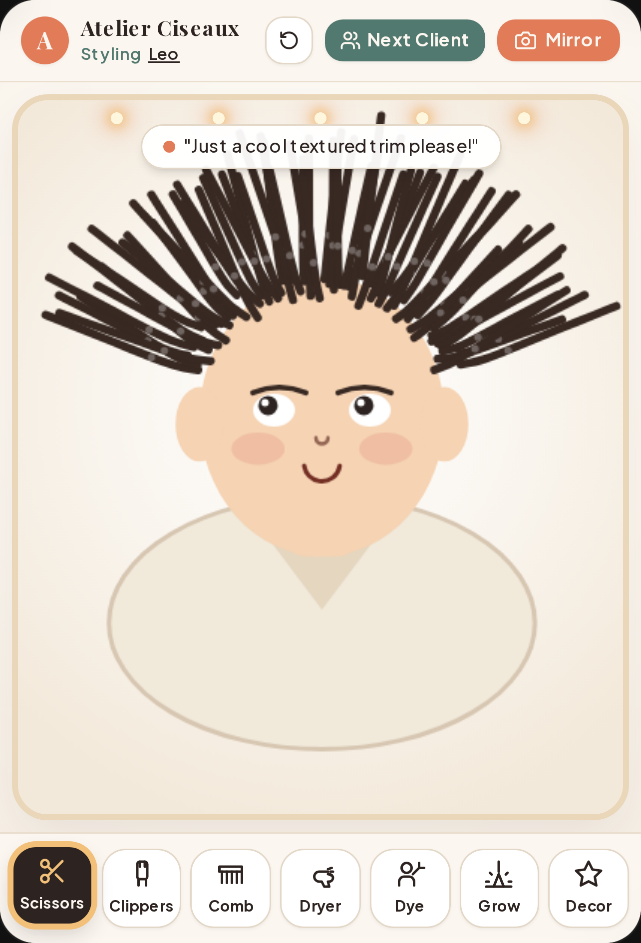 Atelier Ciseaux · Cozy Hair Salon cover