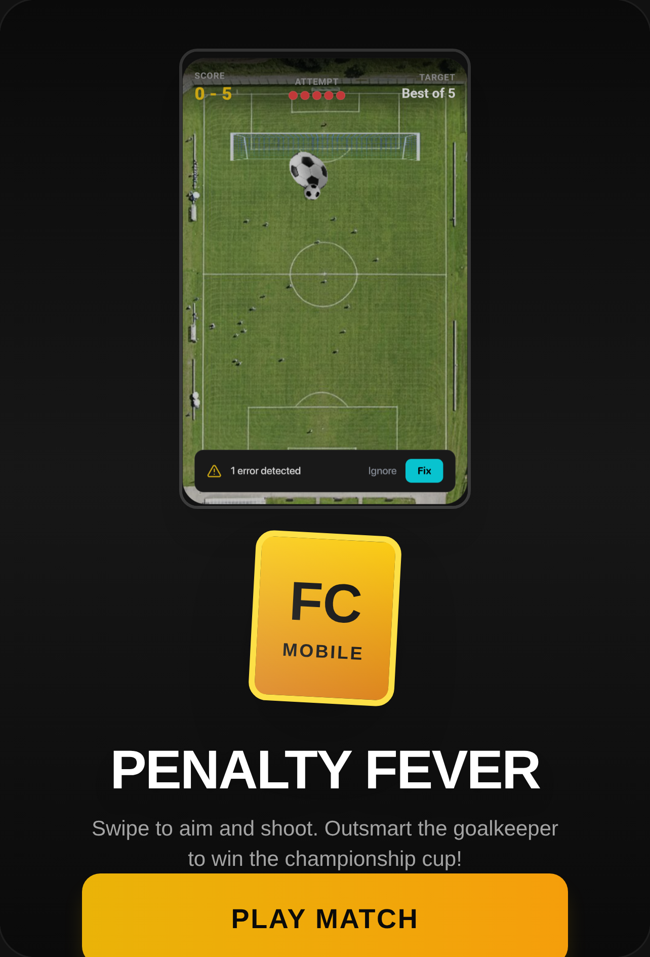The world's hardest penalty game cover