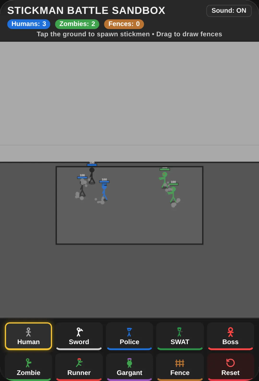 Stickman Battle Sandbox cover