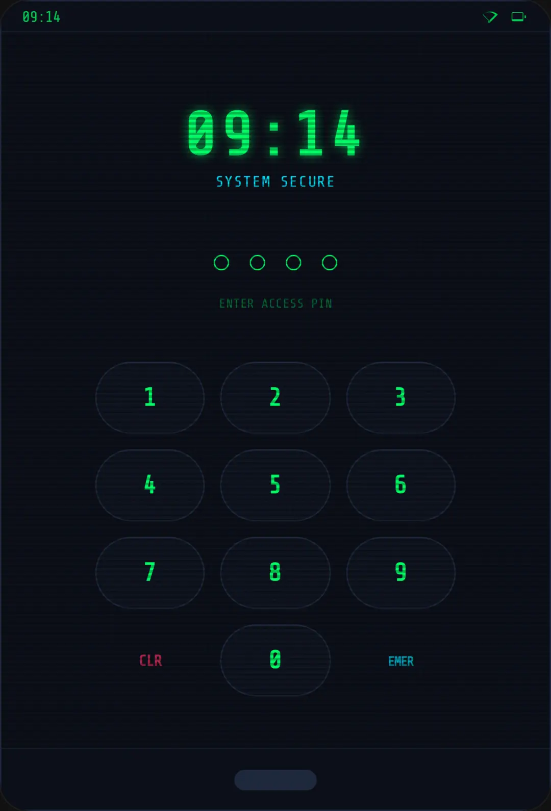 Hacker's phone cover