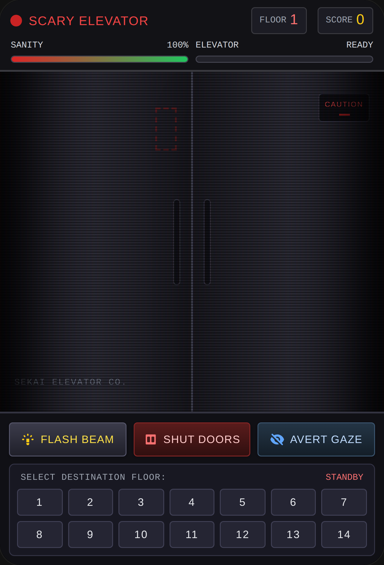 Roblox Scary Elevator update one season one cover