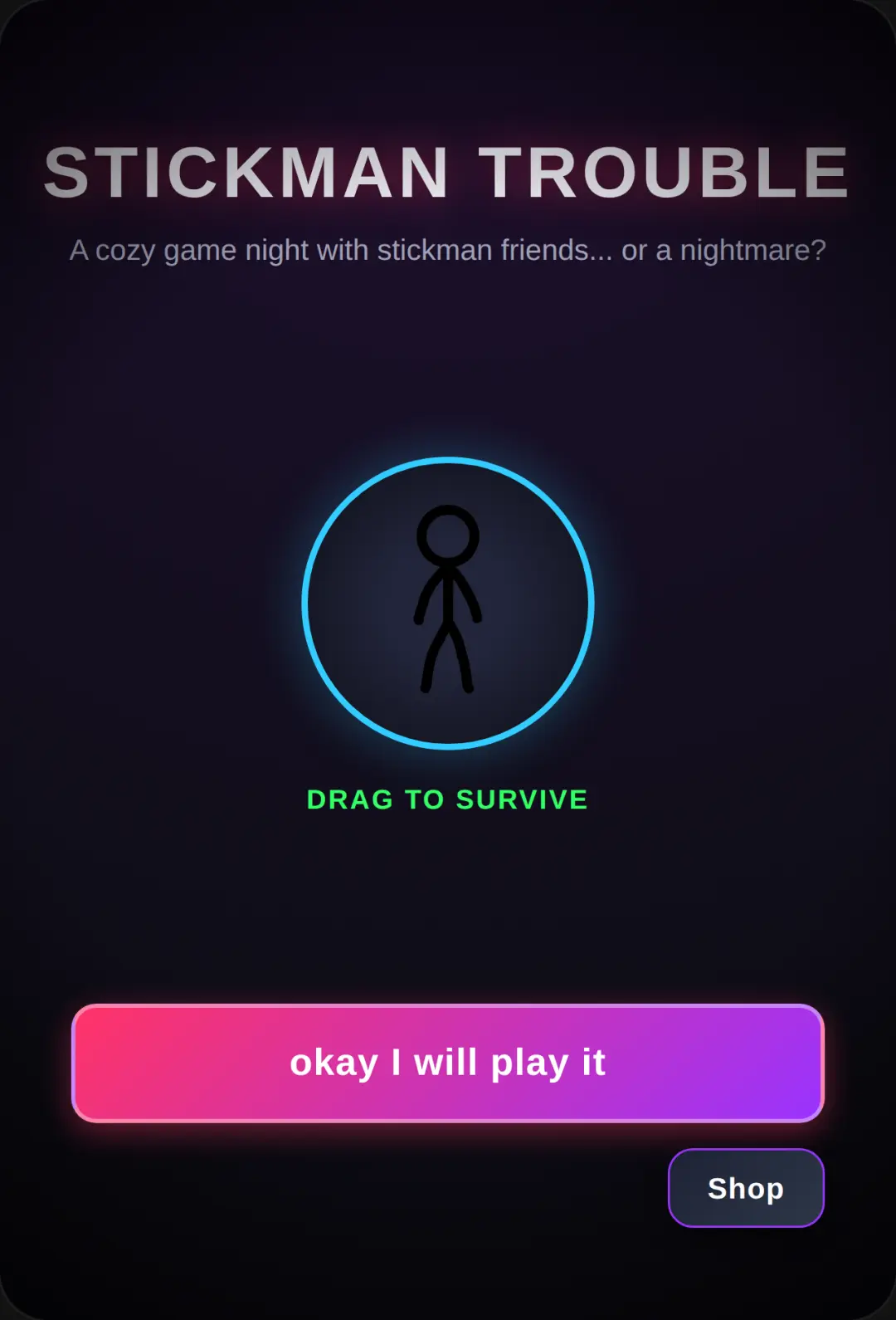 Stickman Trouble cover