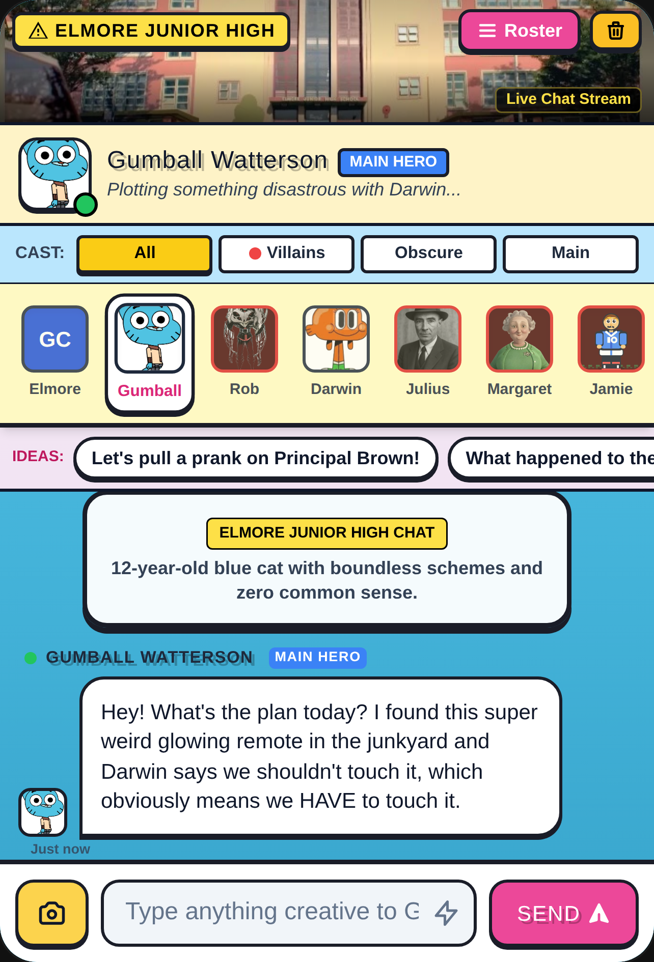 Elmore Chat Simulator new update cover