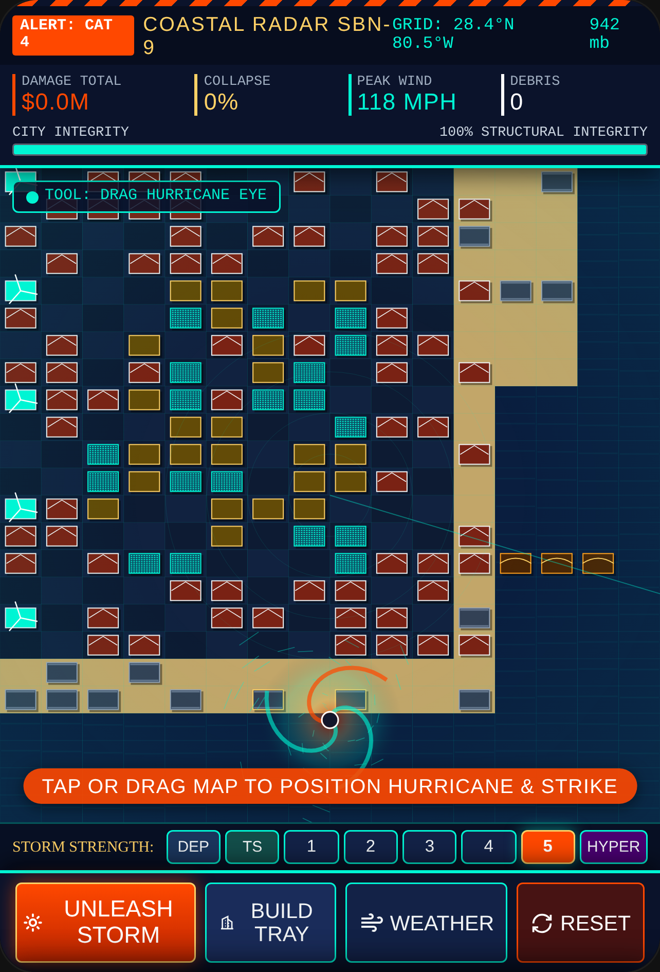 HURRICANE DAMAGE SANDBOX cover