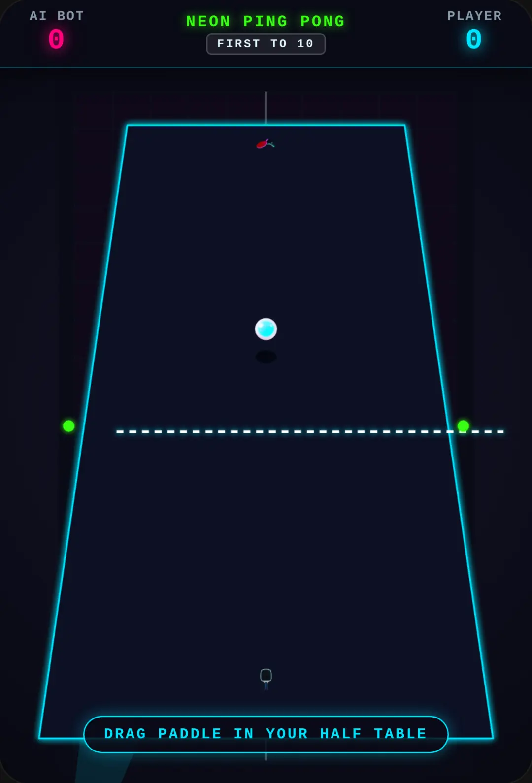 Neon Arcade Ping Pong cover