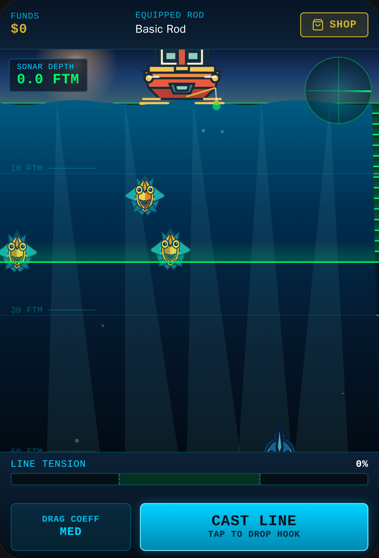 OCEAN SONAR // DEEP REEL SIMULATOR cover