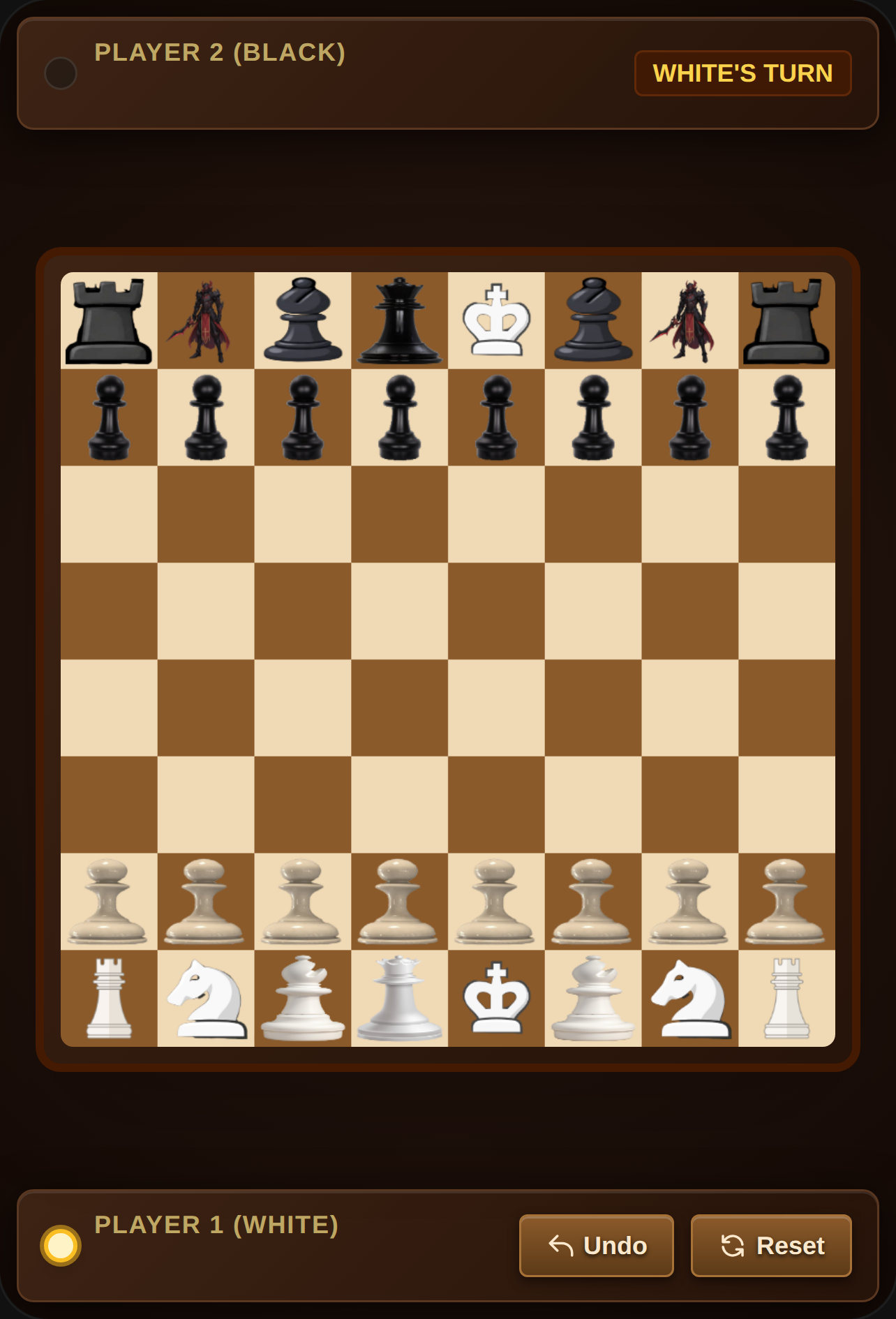 Classic Wooden Chess - Local 2-Player cover