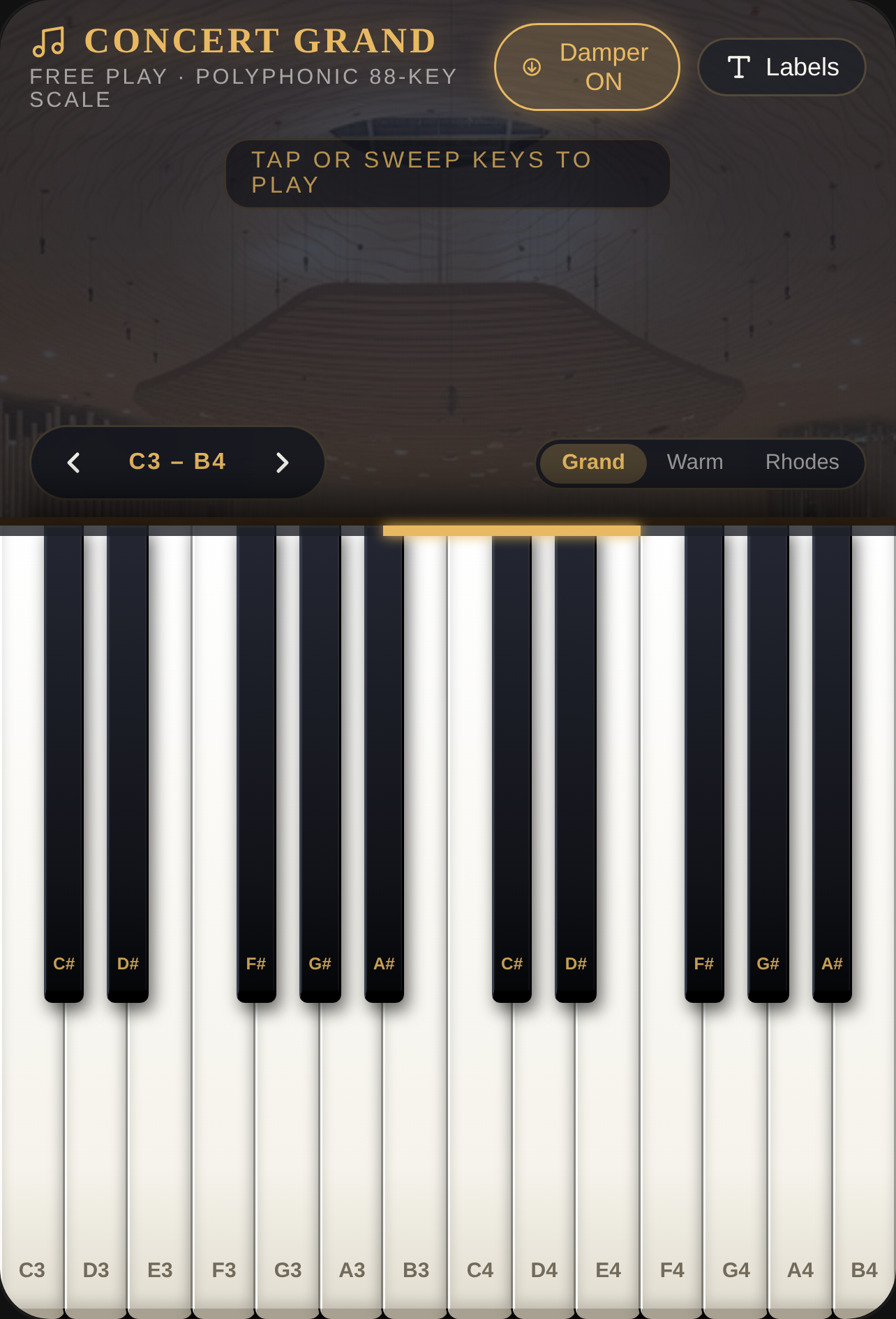 Concert Grand Piano cover