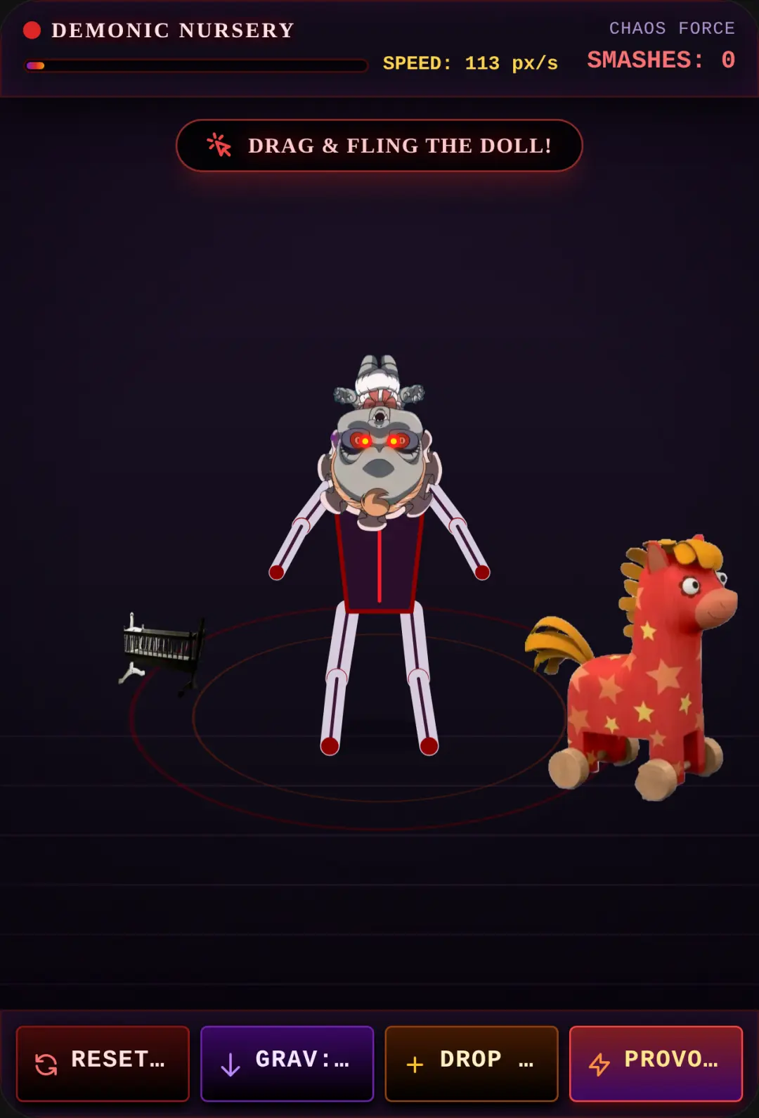Demonic Baby Doll Ragdoll cover