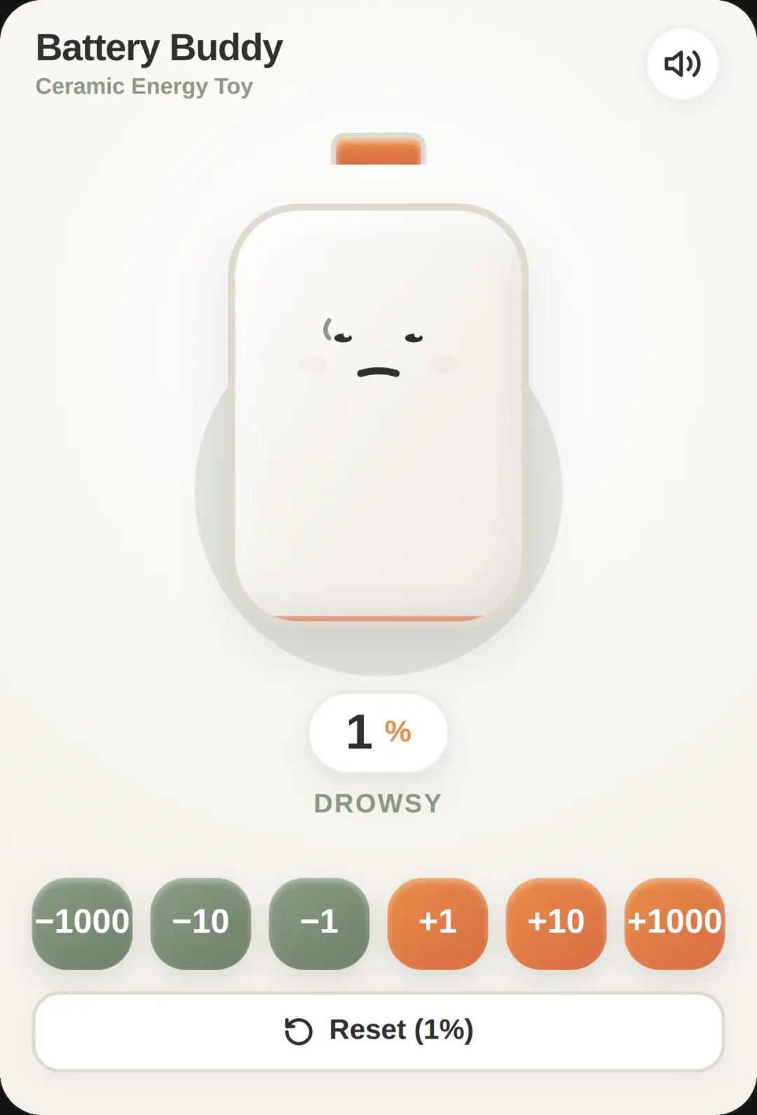 Ceramic Battery Toy cover