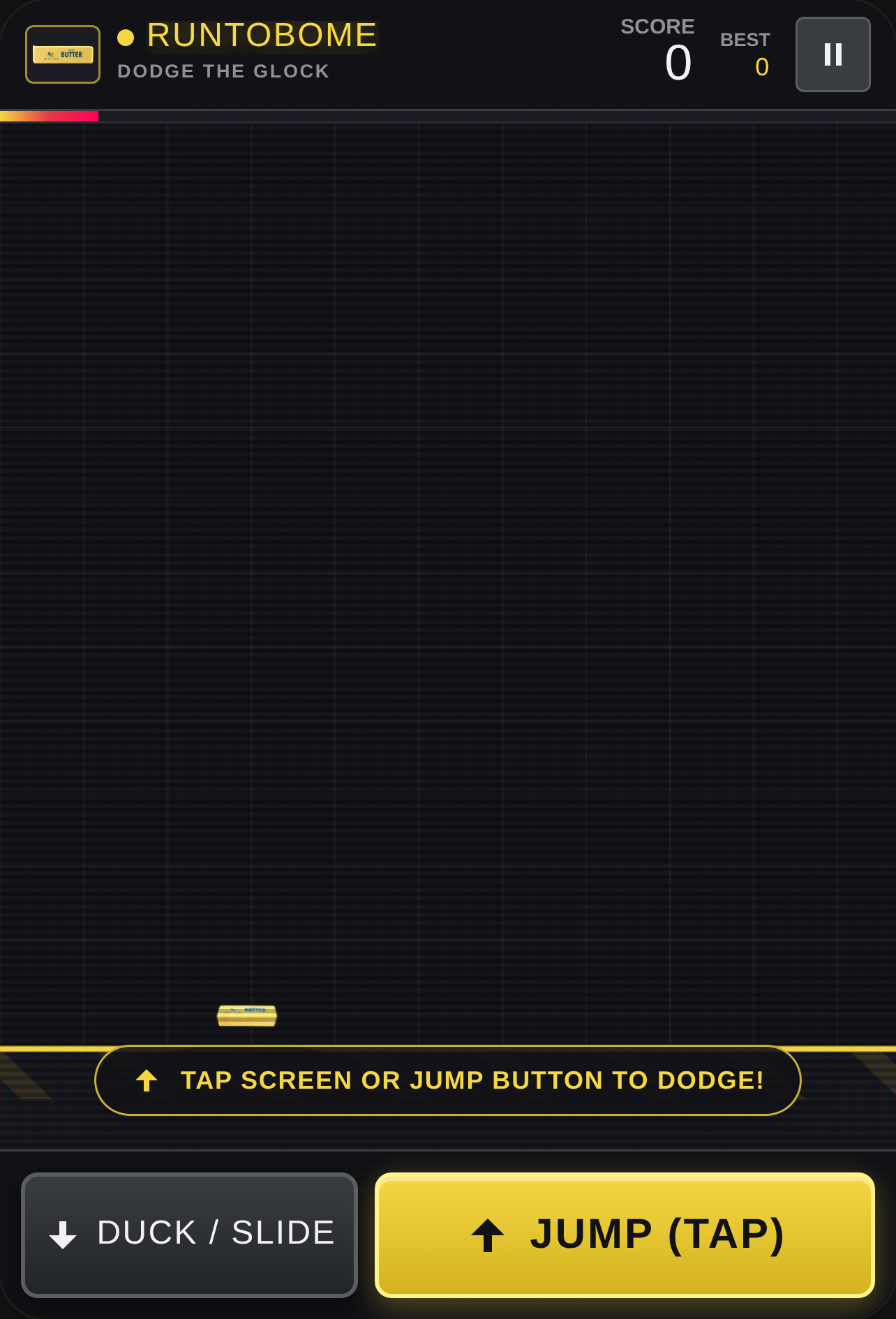 Runtobome - Butter vs Glock cover