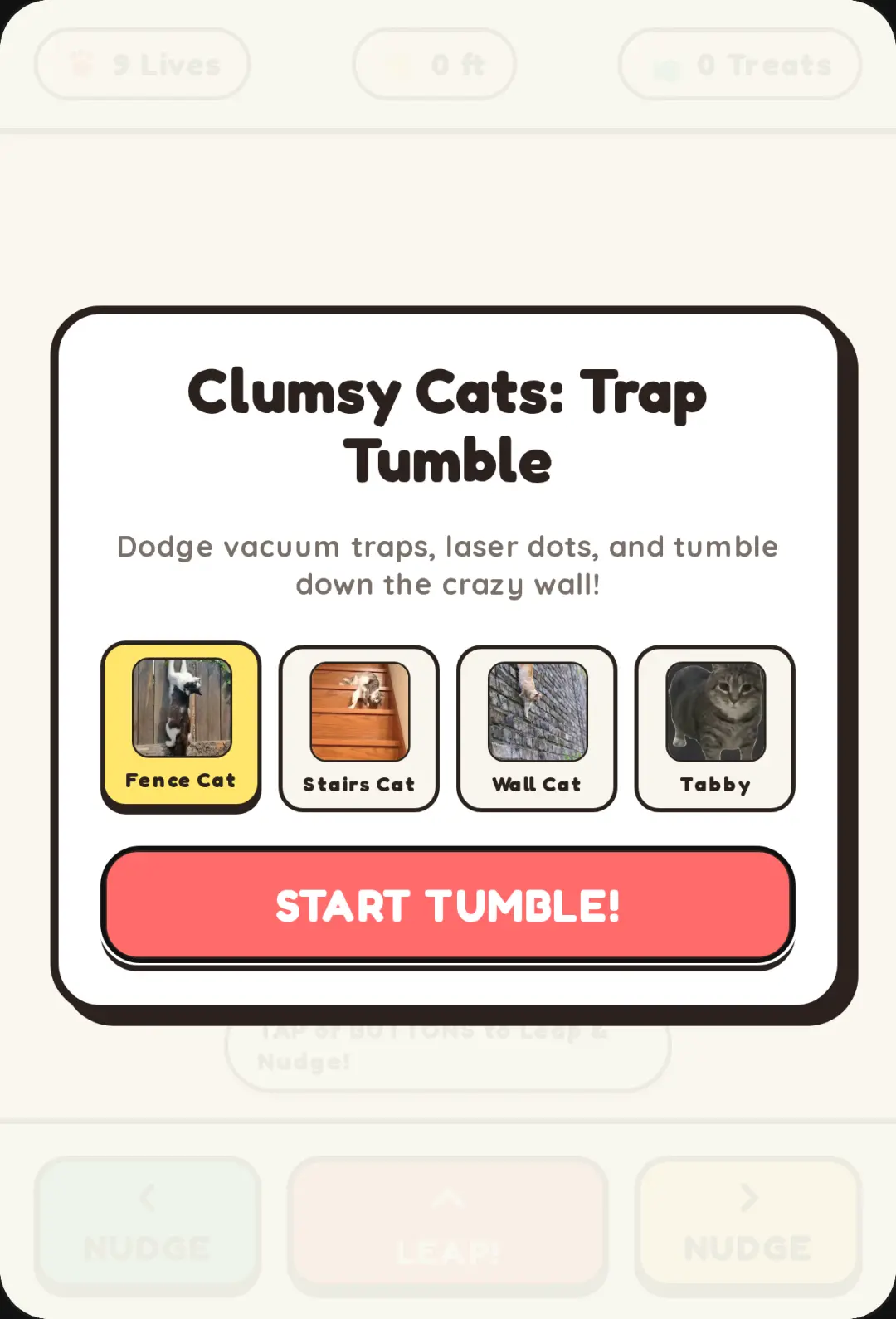 Clumsy Cats: Trap Tumble cover