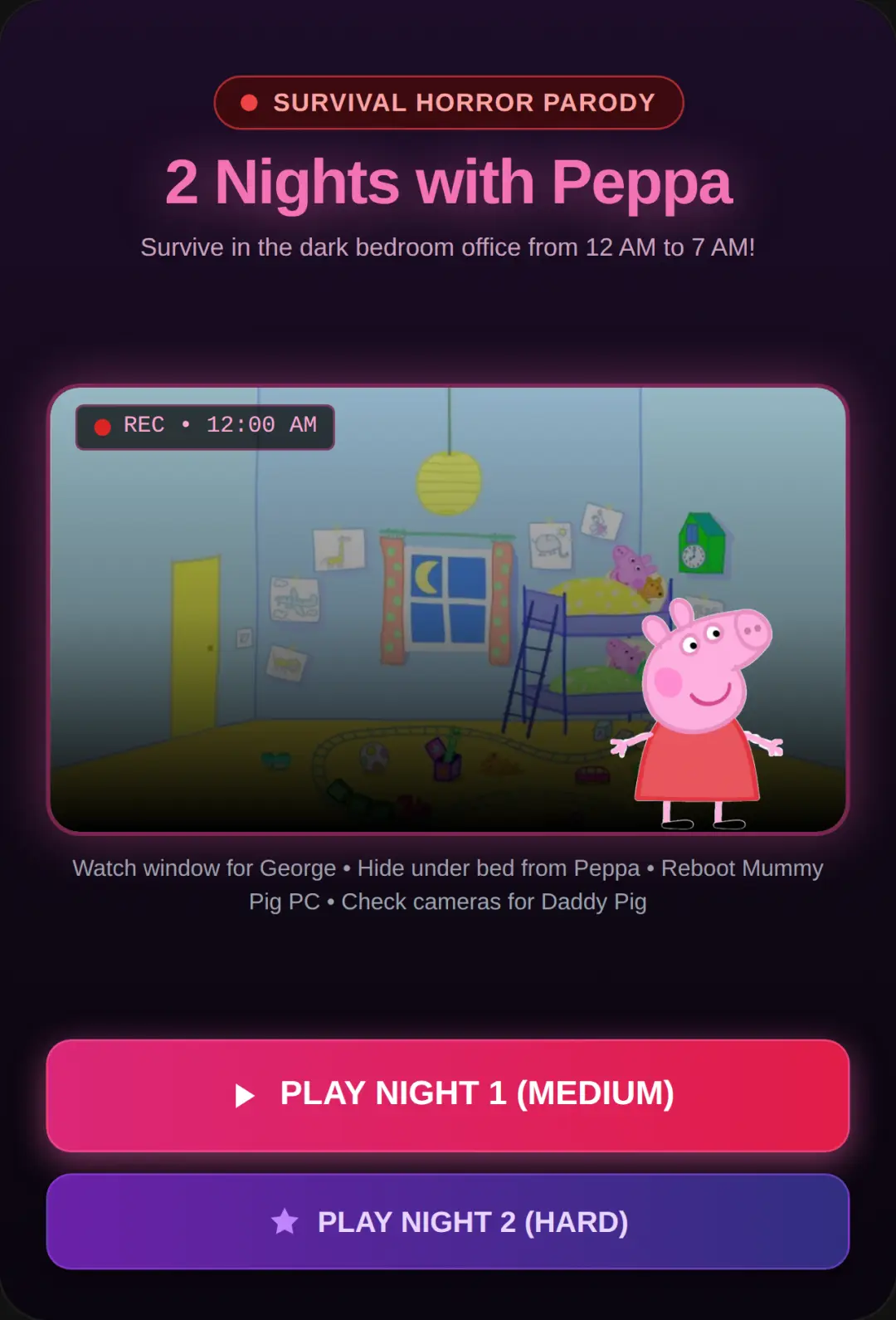 2 Nights with Peppa cover
