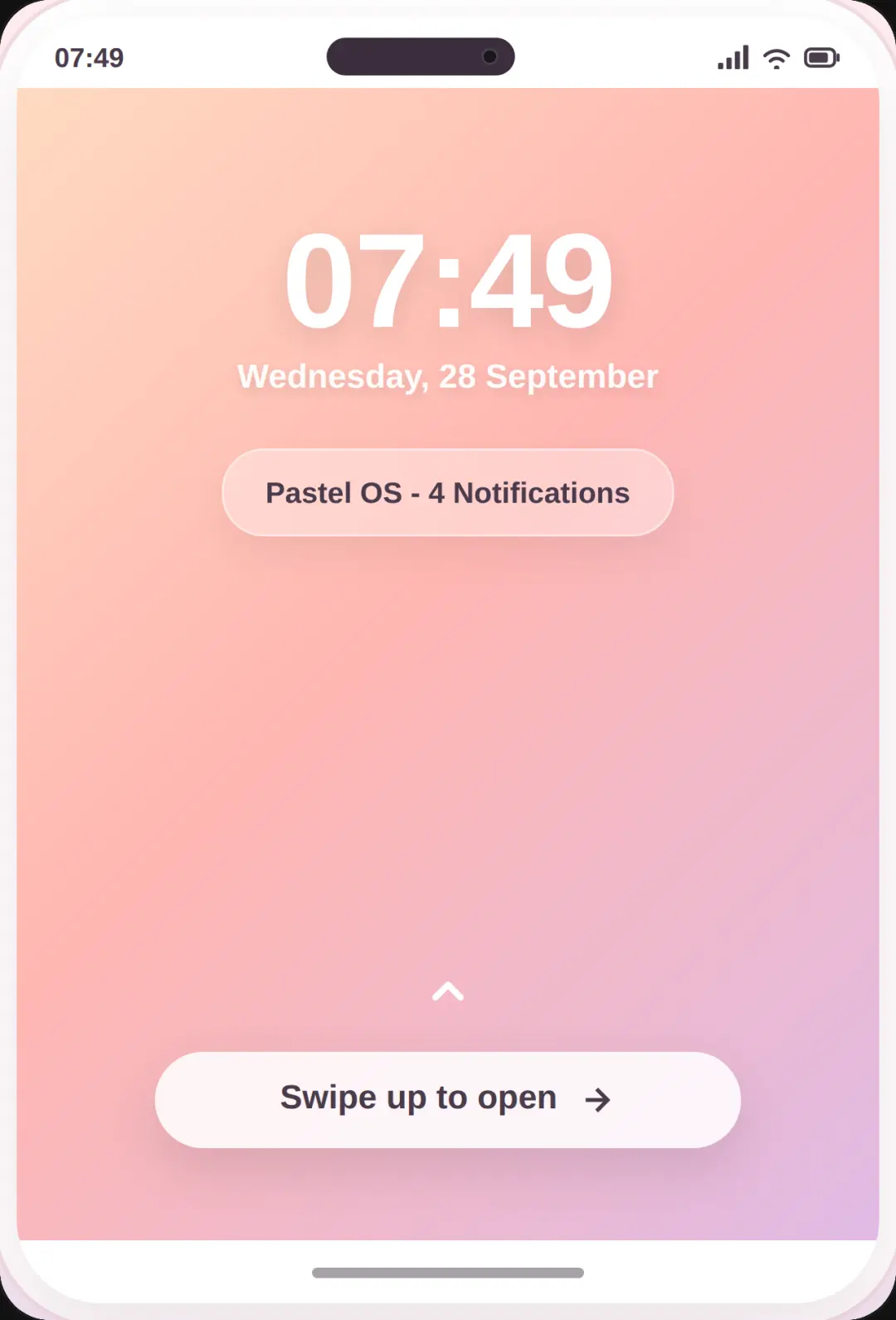 Pastel Phone Simulation cover