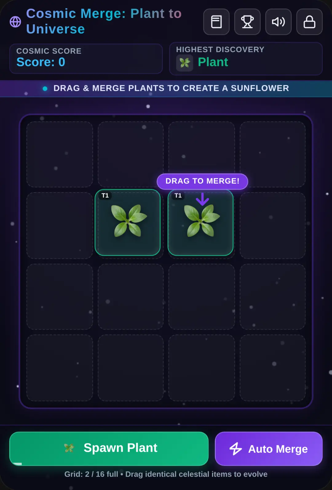 Cosmic Merge: Plant to Universe cover