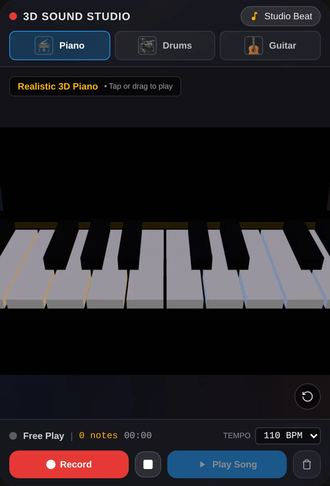 3D Music Studio for your fun cover