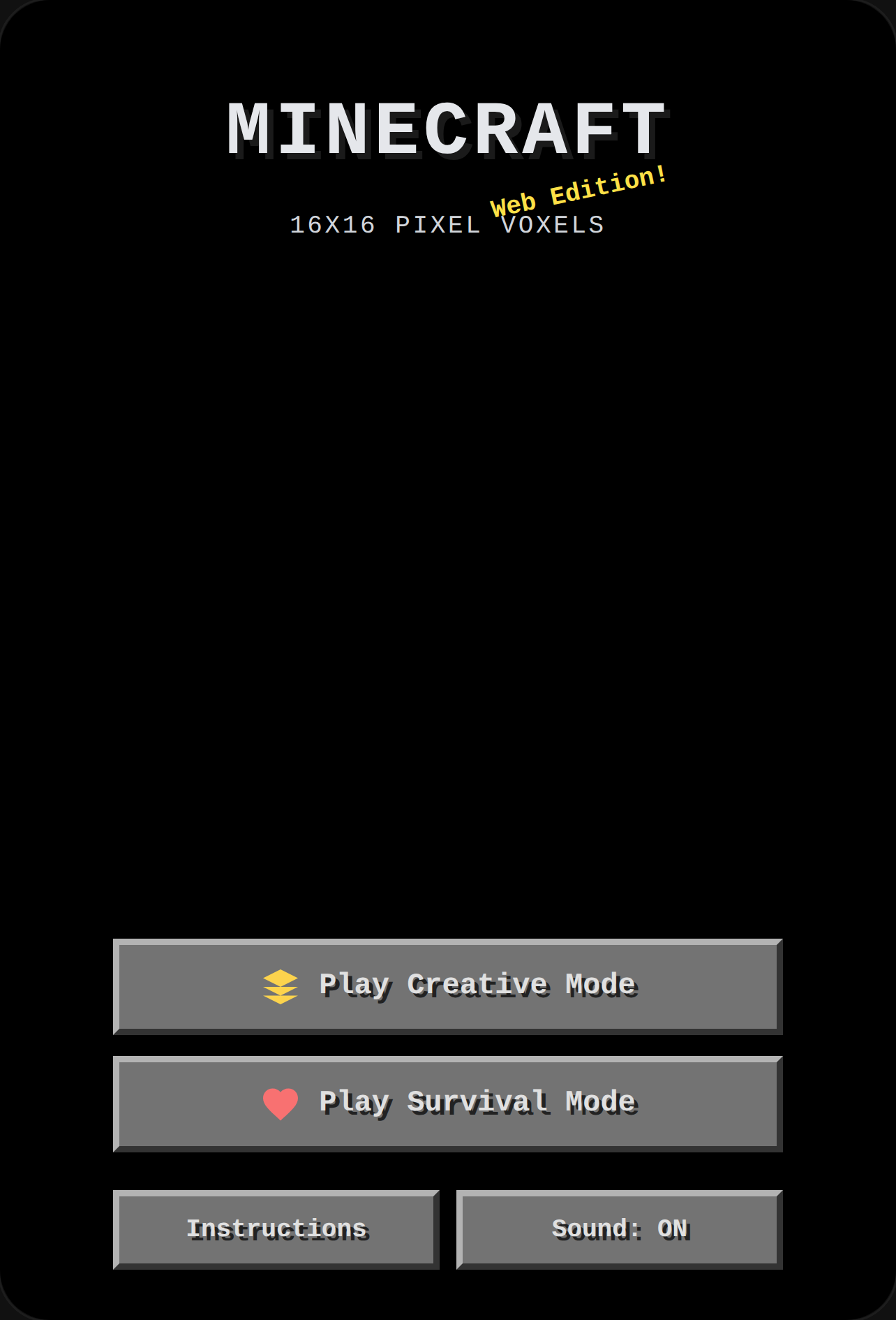 Minecraft Recreated Version cover
