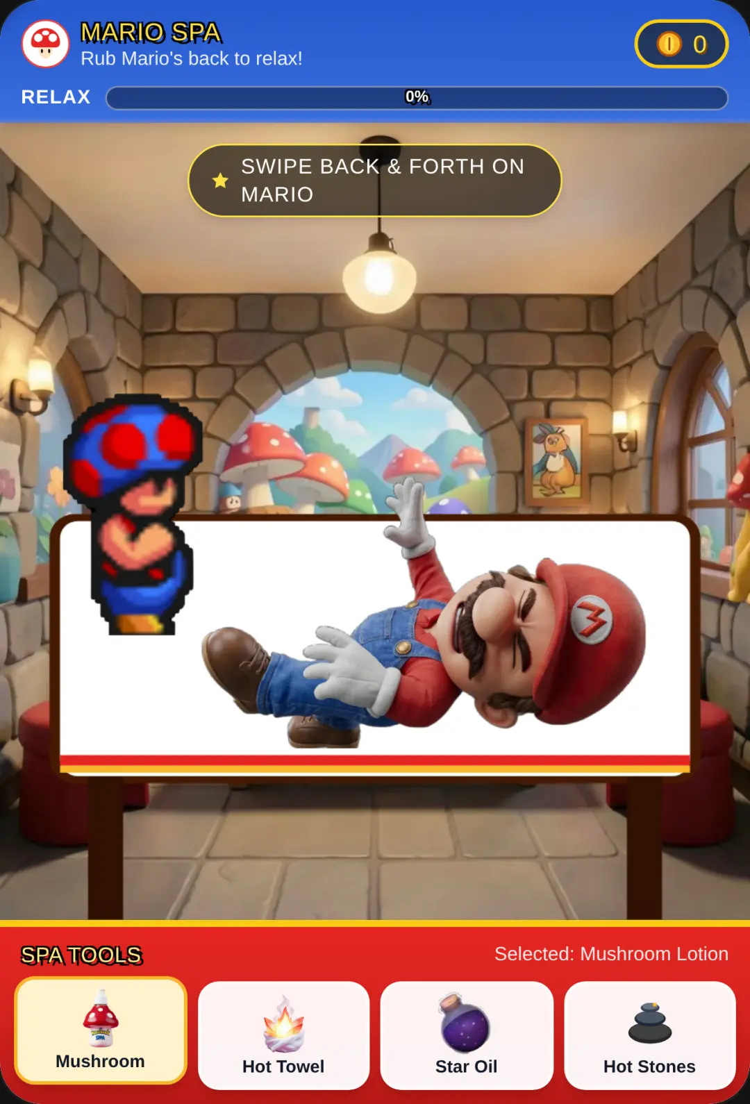 Super Mario Massage Spa cover