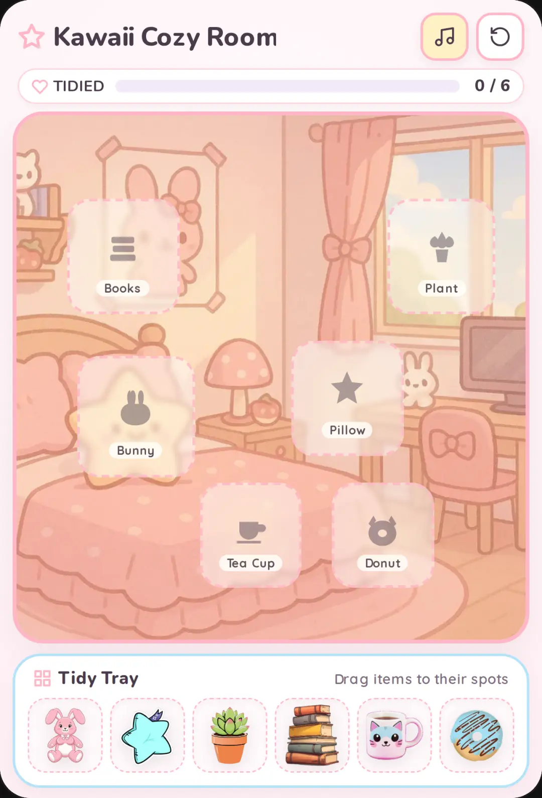 Kawaii Cozy Room - ASMR Tidy cover