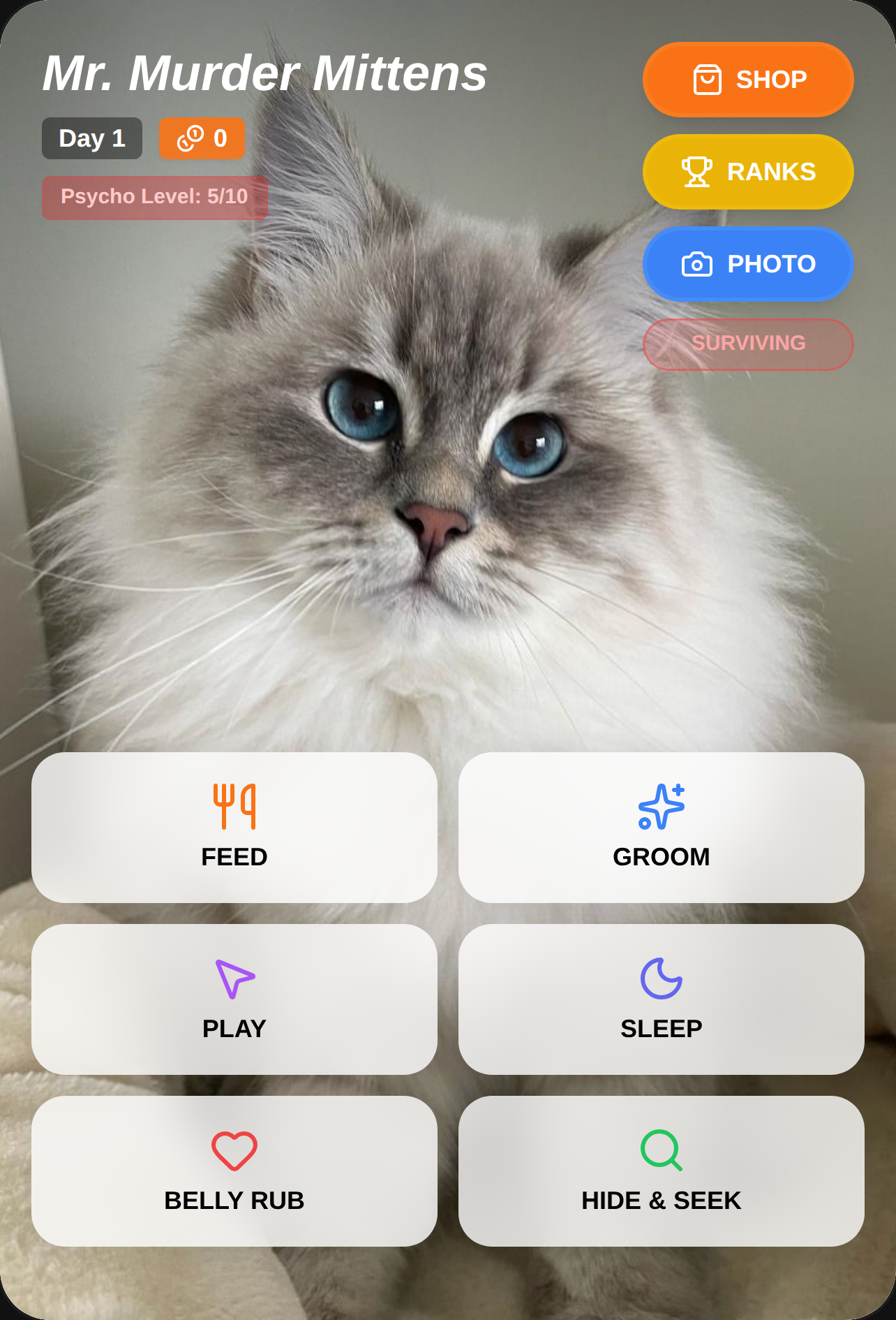 Psycho Cat Sim cover