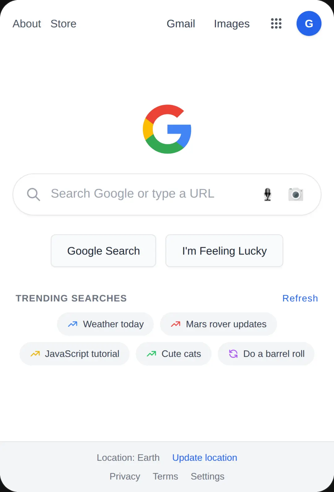 Google cover